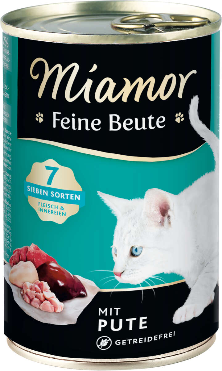 Miamor Katzen-Nassfutter Feine Beute Pute